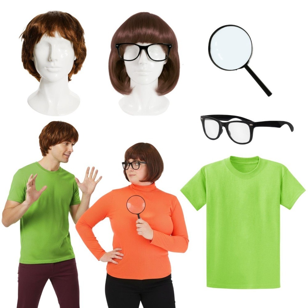 Click to view product details and reviews for Couples Mystery Solvers Costume Set 5 Pcs Mystery Solver Mystery Girl Large.