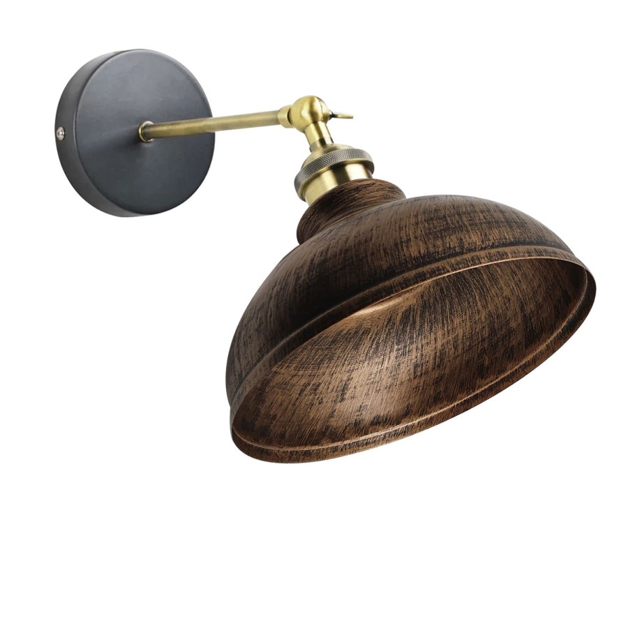 Click to view product details and reviews for Modern Industrial Vintage Retro Loft Sconce Wall Light Lamp Fitting Fixture Uk1220 Without Bulb Rustic Red.