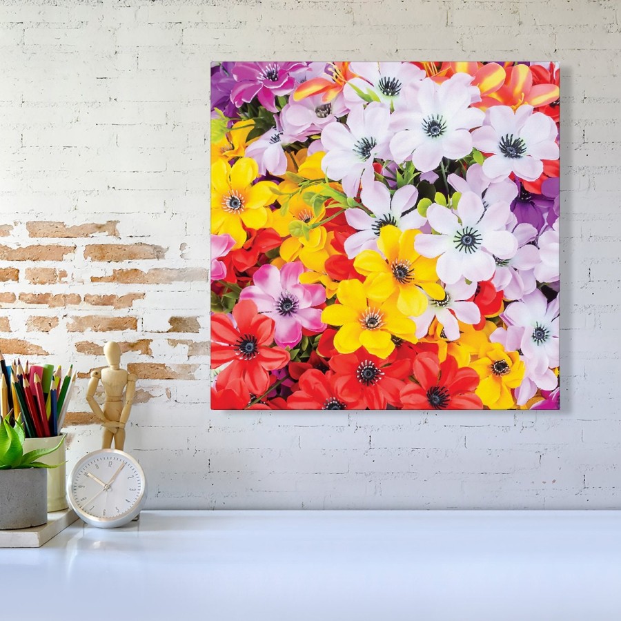 Click to view product details and reviews for Spring Flowers Canvas Large 30 X 30.