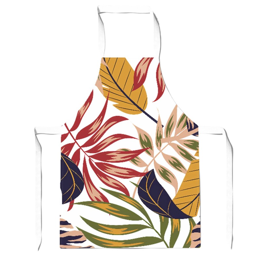 Warren Reed Hawaiian Style Jungle Leaves Apron - Children