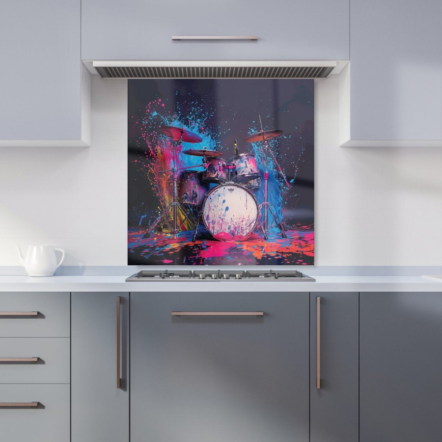 Click to view product details and reviews for Drumbeat Colours Kitchen Splashback W600mm X H600mm.