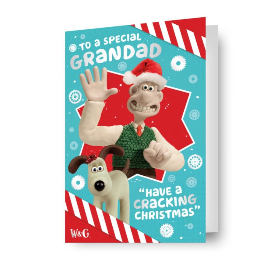 Click to view product details and reviews for Wallace Gromit Grandad Christmas Card.