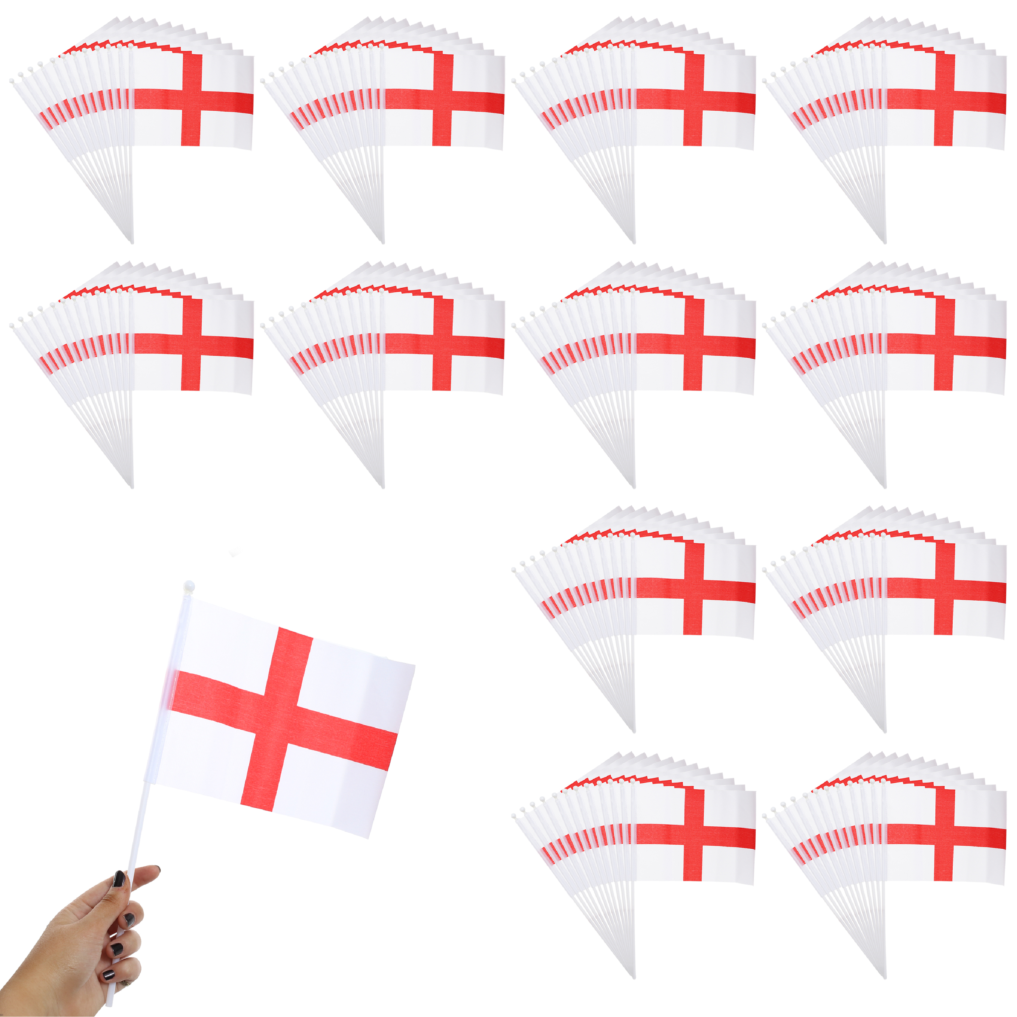 Click to view product details and reviews for England Hand Waving Flags Perfect For Events Pack Of 144.