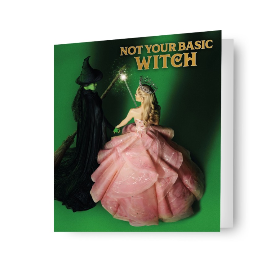 Click to view product details and reviews for Wicked Not Your Basic Witch Card.