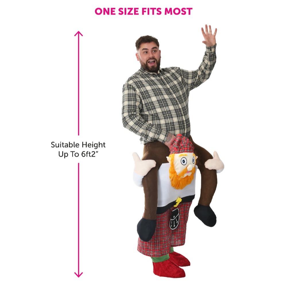 Scottish Pick Me Up Costume & Reversible Bucket Hat Set