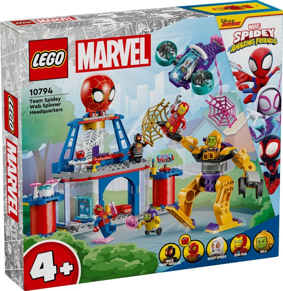 Click to view product details and reviews for Lego Marvel Team Spidey Web Spinner Headquarters 10794.