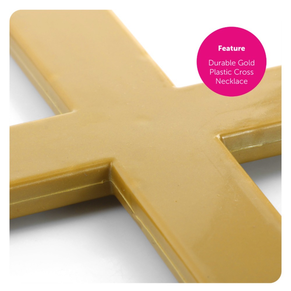 Womens Nun Costume with Cross Necklace