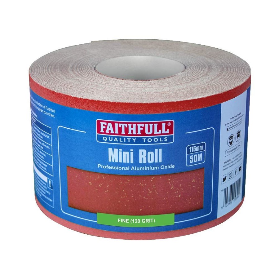 Click to view product details and reviews for Aluminium Oxide Sanding Paper Roll Red Heavy Duty 115mm X 50m 120g Faiar115120r.