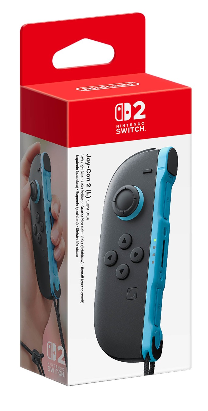 Click to view product details and reviews for Nintendo Switch Joy Con 2 L Light Blue.
