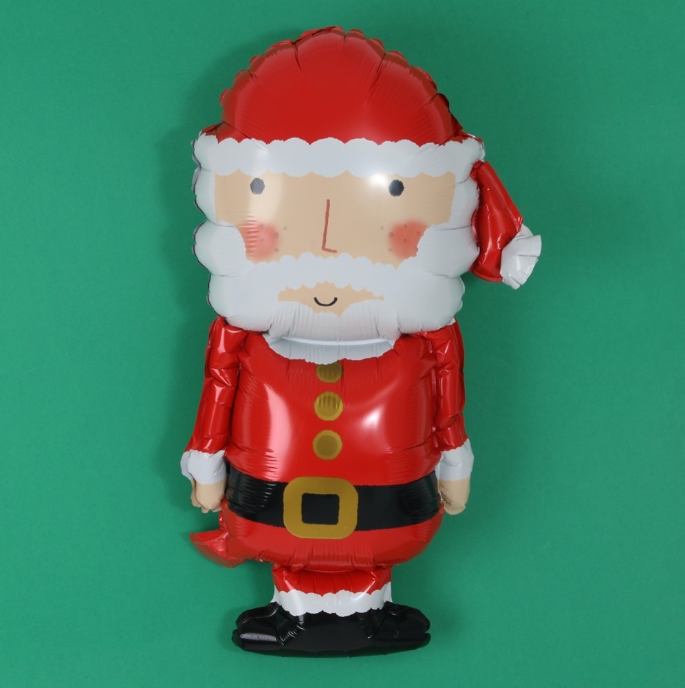 25" Santa Design Foil Balloon