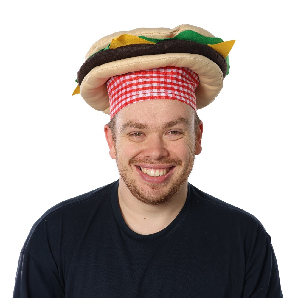 Novelty Burger Hat