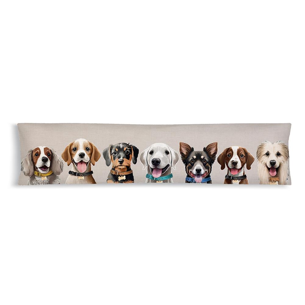 Click to view product details and reviews for Dog Draught Excluder Door Stopper Decorative Window Cold Air Wind Blocker One Size Dog.