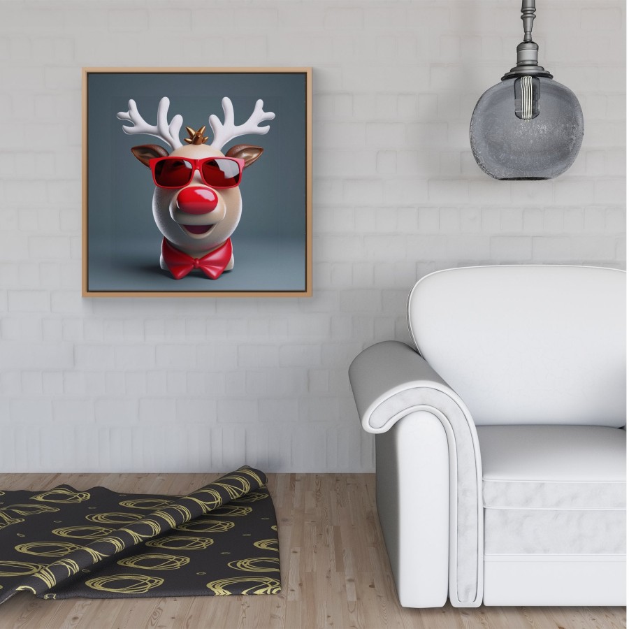 Click to view product details and reviews for Rudolph In Red Glasses Framed Canvas 16 X 16 Pine. Click to view product details and reviews for Rudolph In Red Glasses Framed Canvas 16 X 16 Pine.