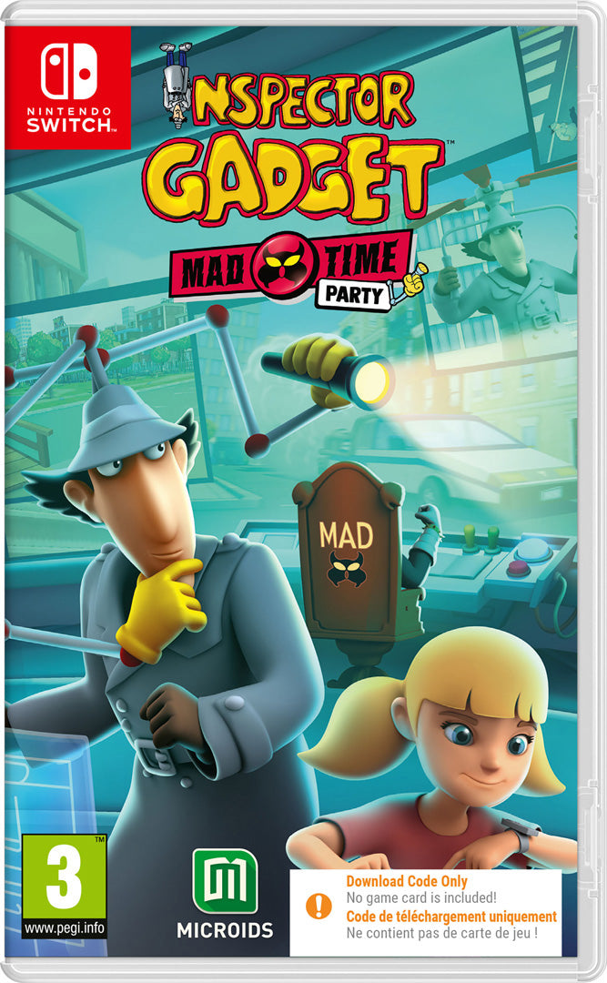 Click to view product details and reviews for Inspector Gadget Mad Time Party Nintendo Switch Code In A Box.