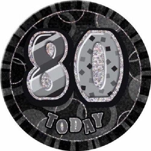 Click to view product details and reviews for 80 Today Black Big Badge.