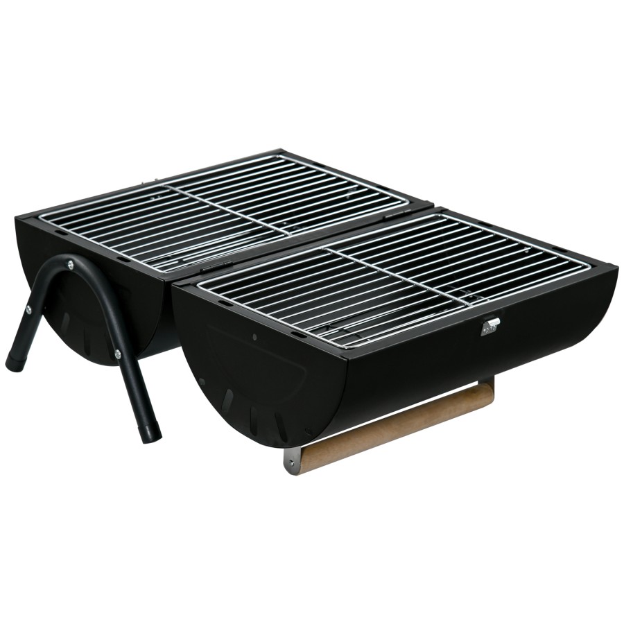 Click to view product details and reviews for Outsunny Garden Charcoal Bbq Cooker Portable Camping Tabletop Barbecue Grill.