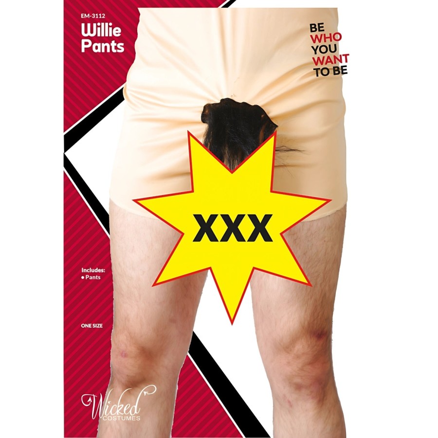 Click to view product details and reviews for Hilarious Willie Pants Novelty Costume Accessory Adult One Size.