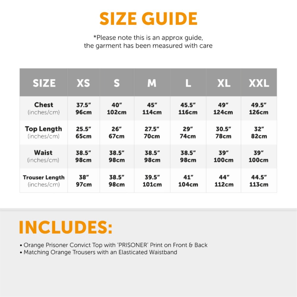 Men's Zombie Prisoner