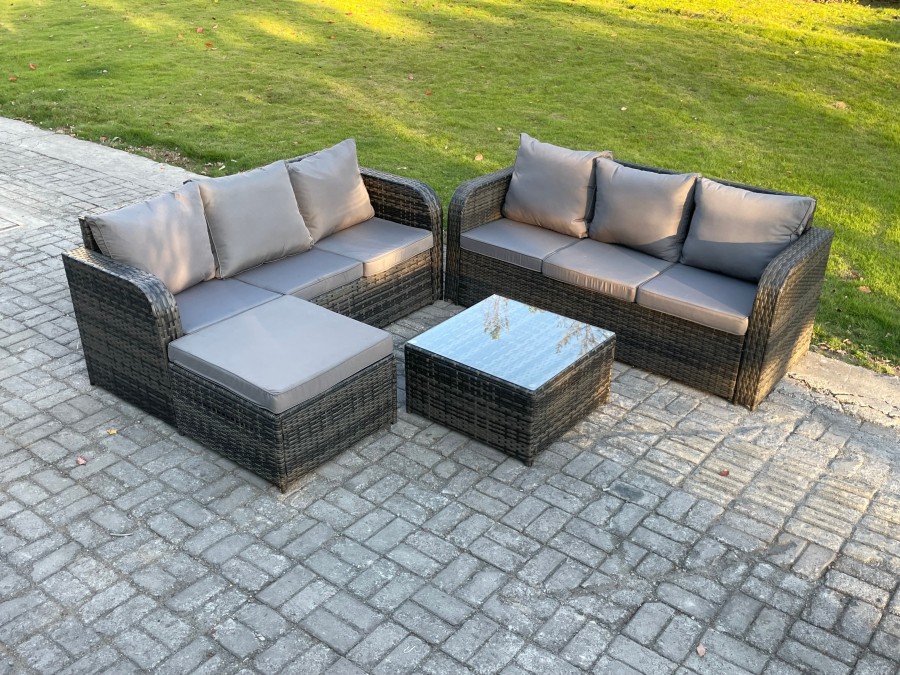 Click to view product details and reviews for Fimous Dark Grey Mix Pe Wicker Rattan Garden Furniture Set Sofa Set Reclining Adjustable Chair 2 Lounge Sofa. Click to view product details and reviews for Fimous Dark Grey Mix Pe Wicker Rattan Garden Furniture Set Sofa Set Reclining Adjustable Chair 2 Lounge Sofa.