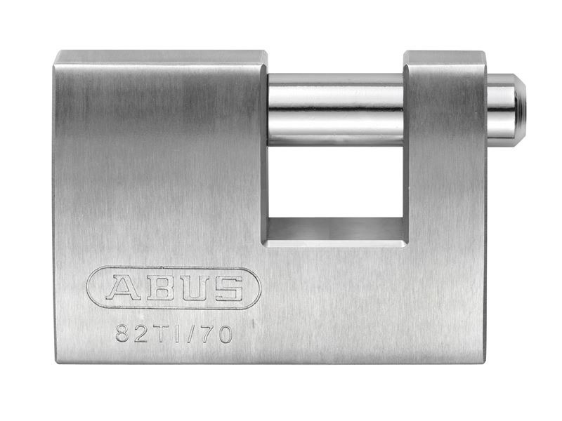 Click to view product details and reviews for 82ti 70mm Titaliumï¿½ Shutter Padlock Carded Abu82ti70c.
