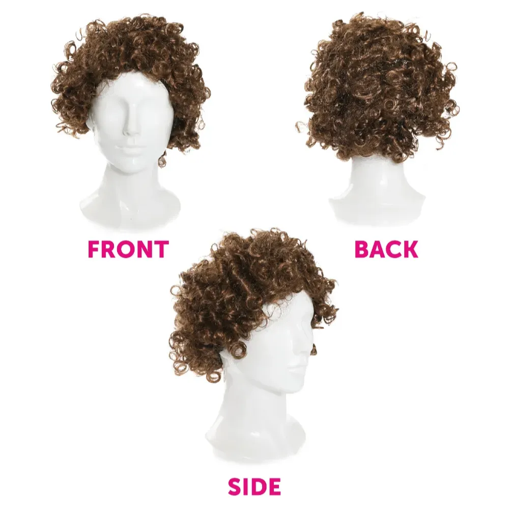 Adults Friendly Elf Costume | 6 Pcs | Jacket, Trousers, Belt, Hat, Wig & Inflatable Candy Cane