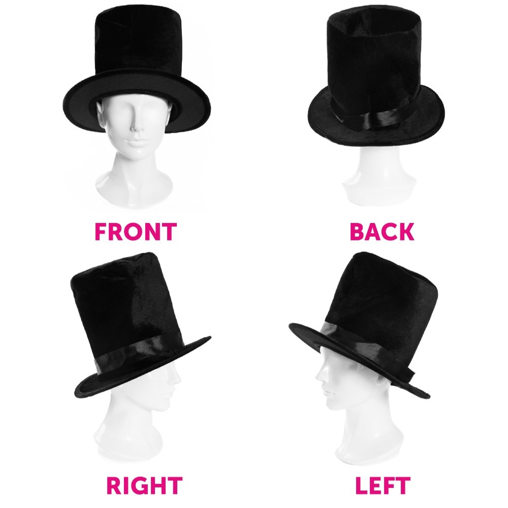 Child's Victorian Soft Top Hat Accessory