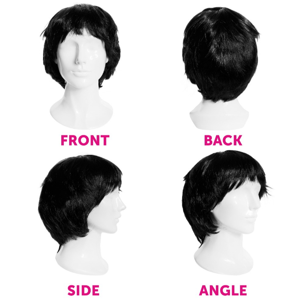 Adults British Bean Costume | 3 Pcs | Blazer Jacket, Wig & Tie