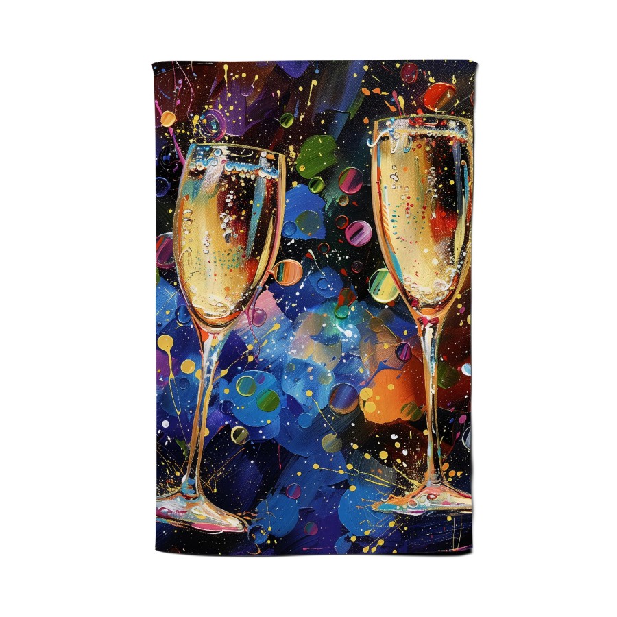 Click to view product details and reviews for Splashart Champagne Flutes Tea Towel. Click to view product details and reviews for Splashart Champagne Flutes Tea Towel.