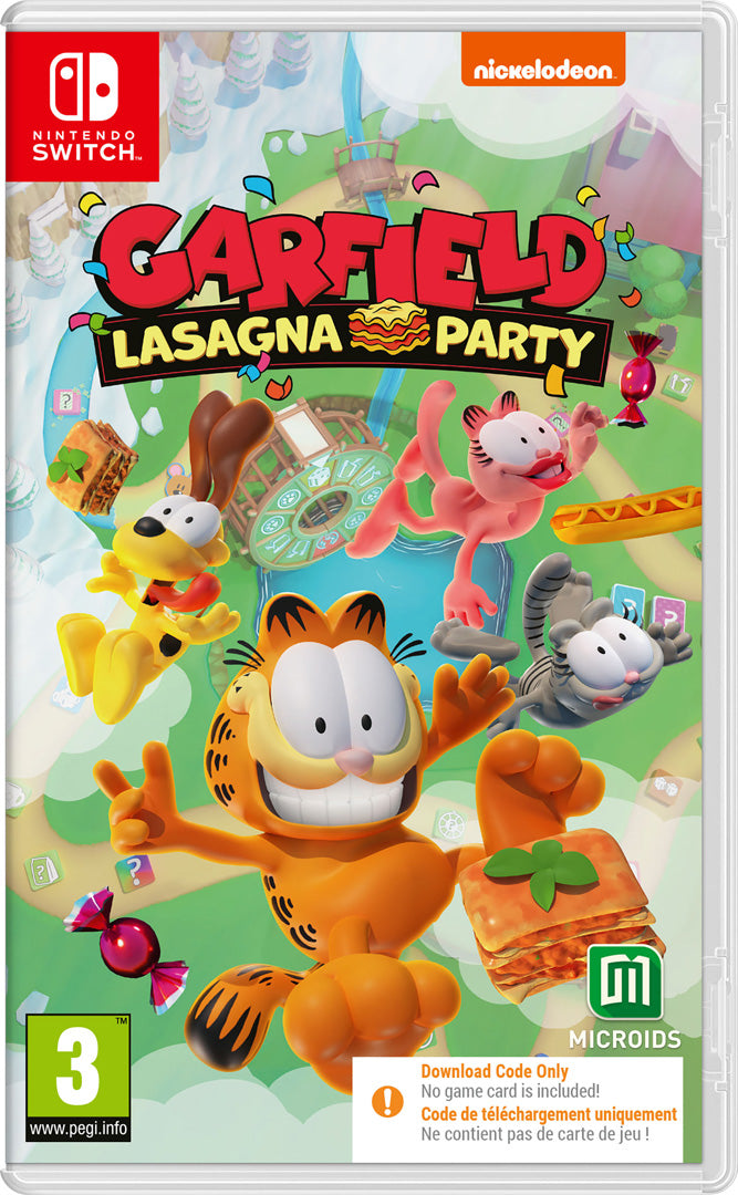 Click to view product details and reviews for Garfield Lasagna Party Nintendo Switch Code In A Box.