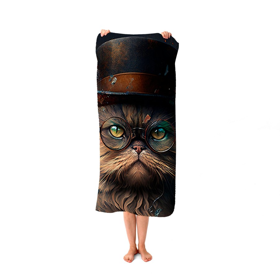 Click to view product details and reviews for Persian Cat With Glasses Splashart Beach Towel. Click to view product details and reviews for Persian Cat With Glasses Splashart Beach Towel.