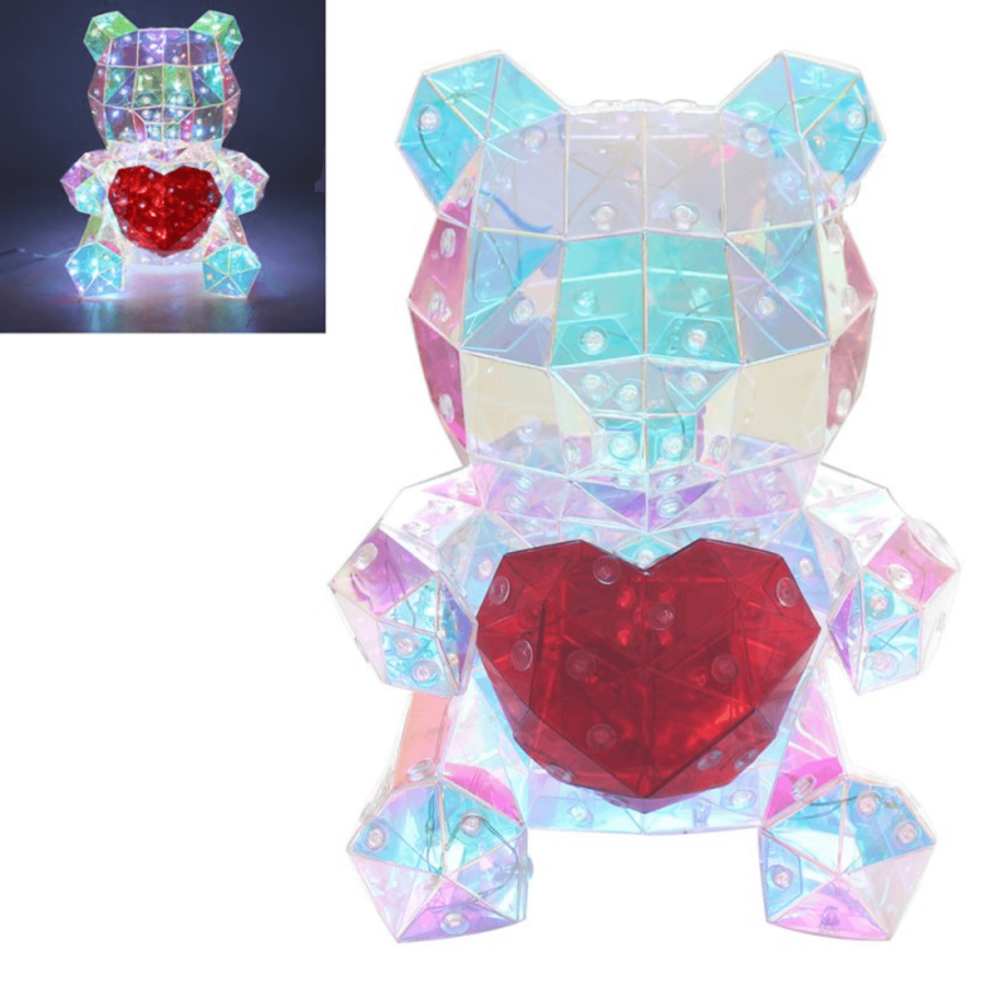 Click to view product details and reviews for Starlightz Interactive Led Animal Light Colour Change Usb 21cm Loving Bear.