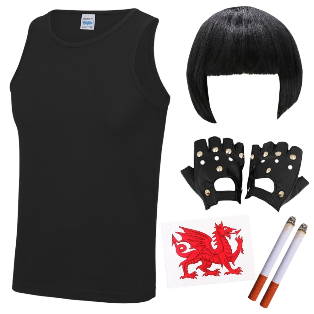Click to view product details and reviews for Nessa Costume 5 Pcs Vest Wig Cigs Tattoos Gloves 2xl. Click to view product details and reviews for Nessa Costume 5 Pcs Vest Wig Cigs Tattoos Gloves 2xl.