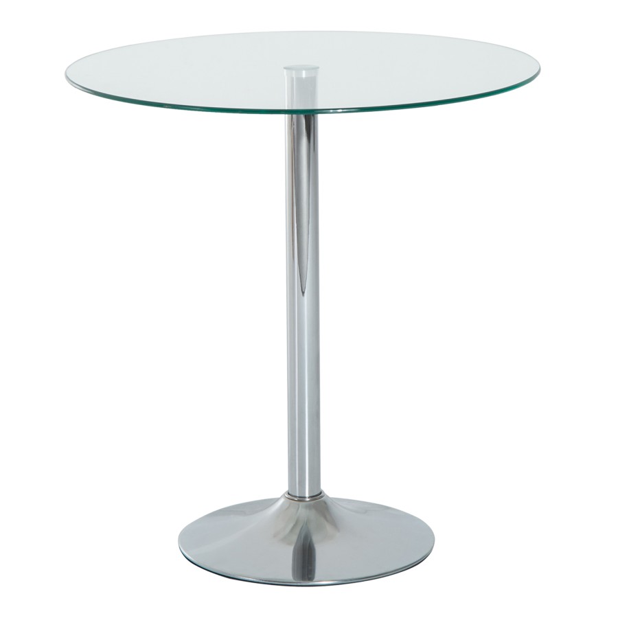 Click to view product details and reviews for Homcom Round Bar Table Bistro Pub Counter W Tempered Glass Top For Kitchen.