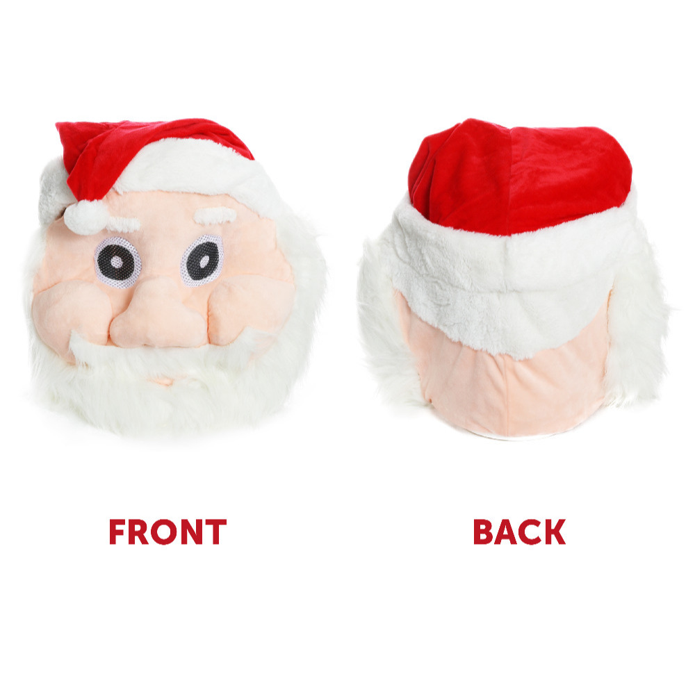 Plush Santa Mascot Head