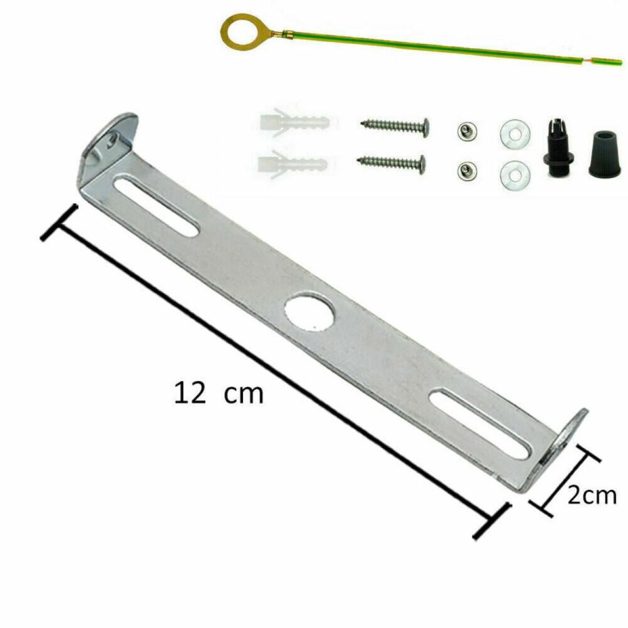 Click to view product details and reviews for 120mm Ceiling Rose Bracket Strap Brace Plate With Accessories2395.