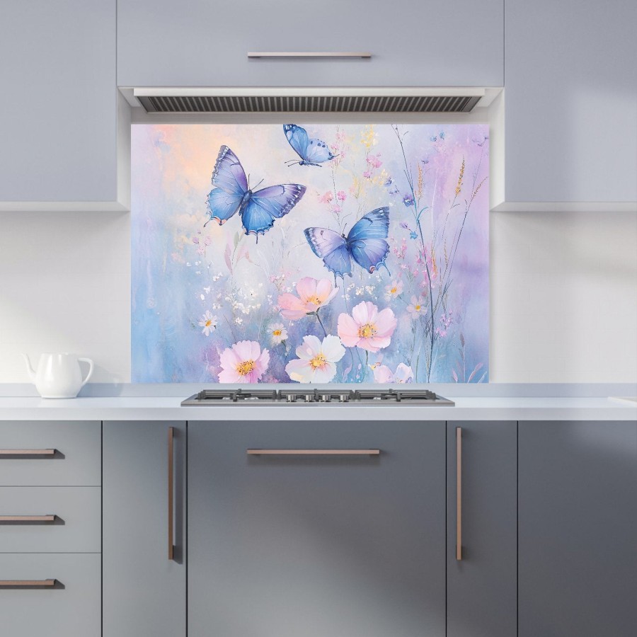Click to view product details and reviews for Ava Sterling 00015 Kitchen Splashback W900mm X H650mm.