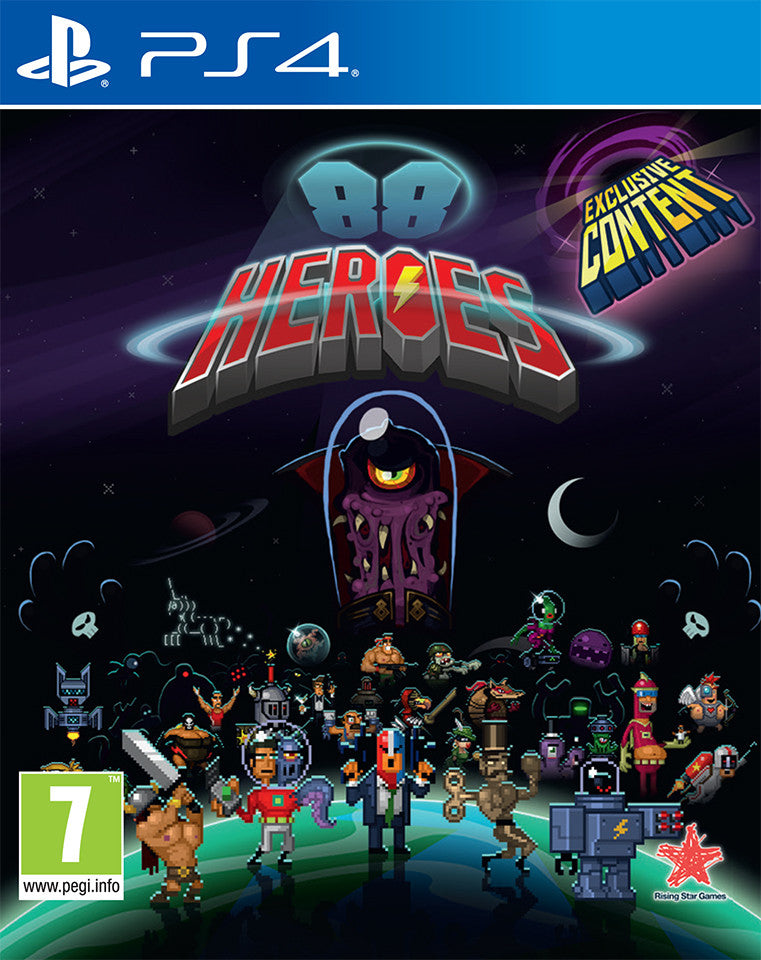 Rising Star Games 88 Heroes - Playstation 4