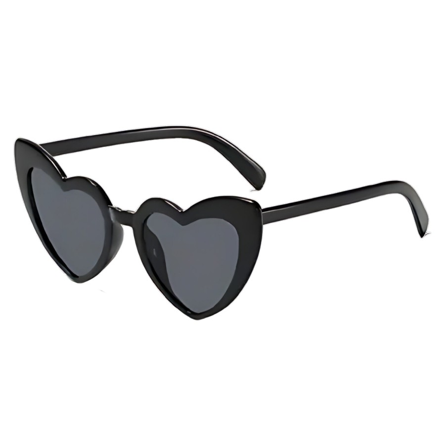 Click to view product details and reviews for White Black Heart Shaped Fashion Glasses For Women Black.