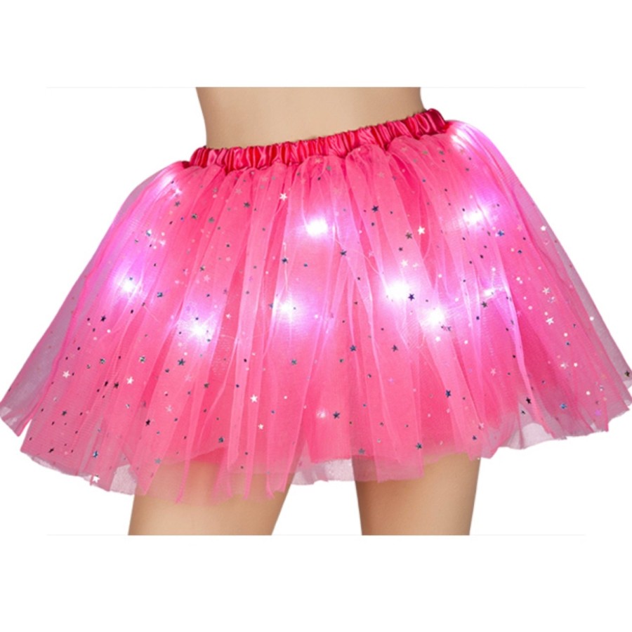 Click to view product details and reviews for Pink Light Up Sparkle Tutu.