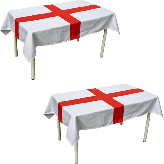 Click to view product details and reviews for England Flag Table Cover St George’s Cross Pack Of 2.