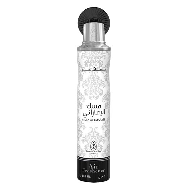 Click to view product details and reviews for French Arabian Musk Al Emarati 300ml Air Freshener.