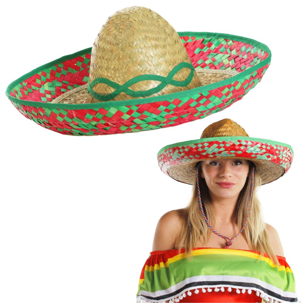 6 Pack Mexican Sombrero