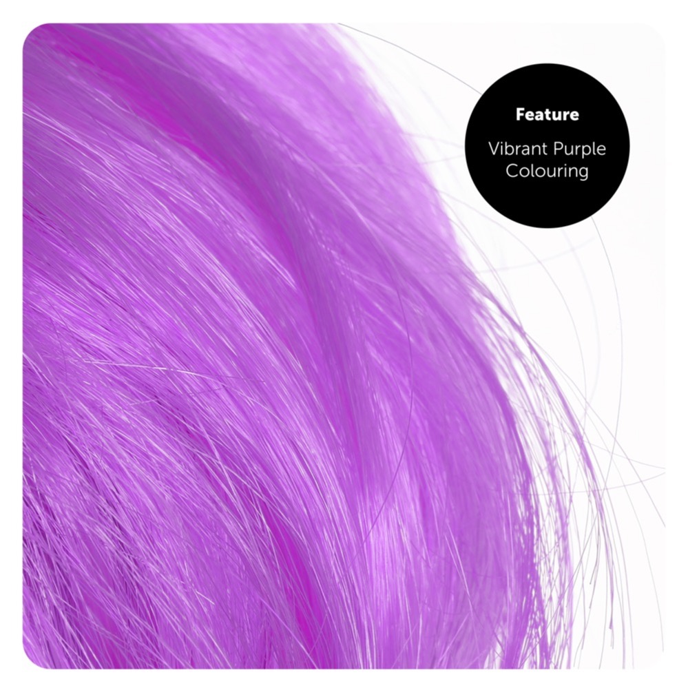 Dark Purple Bob Wig Detail 1
