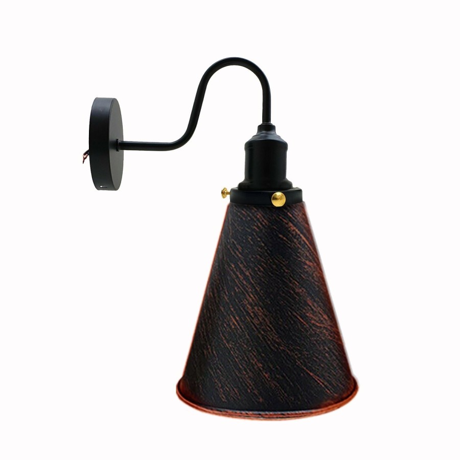 Click to view product details and reviews for Retro Industrial Wall Mounted Vintage Wall Designer Indoor Light Fixture Lamp Fitting3387 Rustic Red Yes.