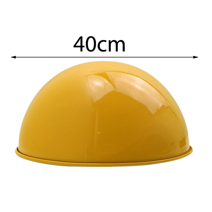 Click to view product details and reviews for Yellow Dome Ceiling Pendant Light Shade 3655.