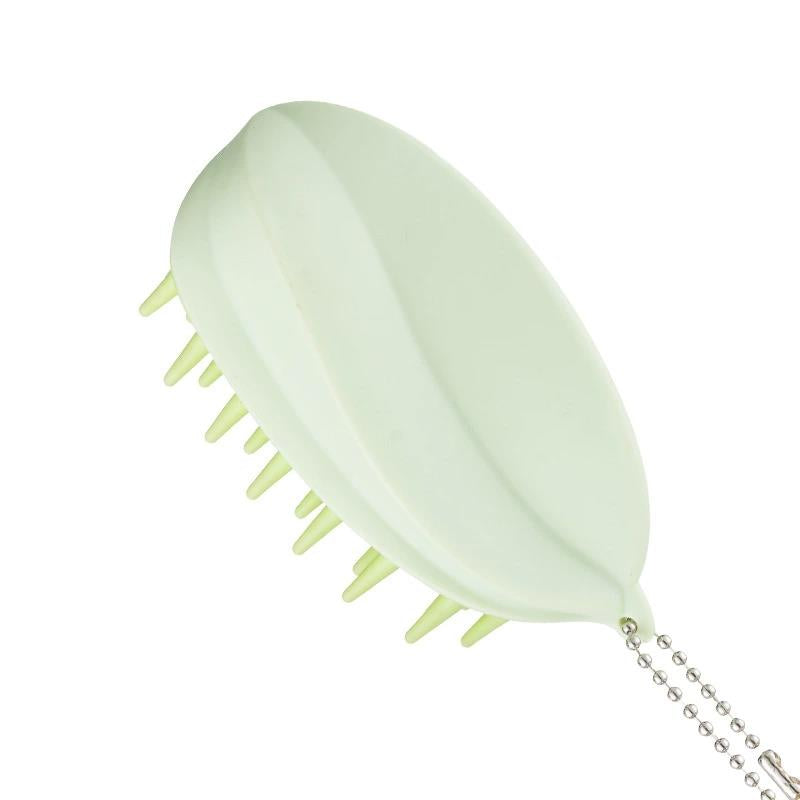 Click to view product details and reviews for Japanese Scalp Massager Silicone Brush Ergonomic Wet Dry Head Cleanser One Size Green.