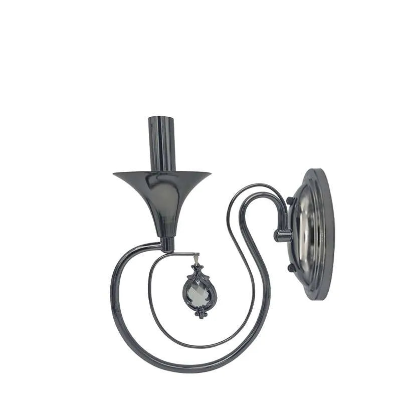 Click to view product details and reviews for Chrome Candle Wall Light Curved Arm For Home 4937 Without Bulb.
