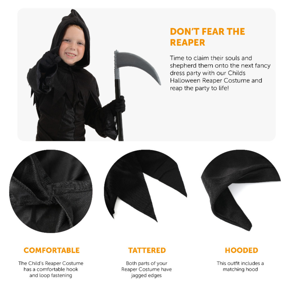 Childs Grim Reaper Costume