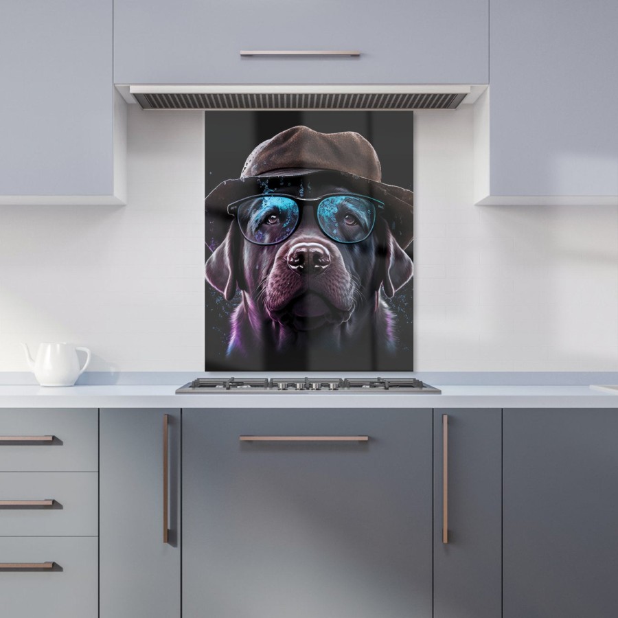 Click to view product details and reviews for Labrador Retriever Dog Splashart Kitchen Splashback W600mm X H750mm.
