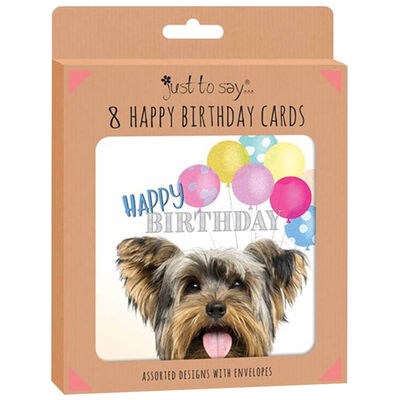 Click to view product details and reviews for 8 Pet Assorted Birthday Cards Box.
